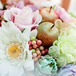 花束アレンジメントの画像